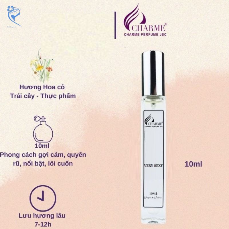 Nước hoa nữ Charme Very Sexy 10ml