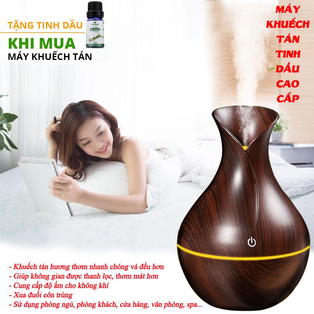 Máy Xông Tinh Dầu Phun Sương, Máy Khuếch Tán Tinh Dầu Ô Tô, Máy Phun Tinh Dầu Xe Hơi. Máy Khuếch Tán Tinh Dầu Công Nghệ Ion Âm Tiết Kiệm Điện và Tinh Dầu, Bền-Đẹp-Rẻ [Phiên Bản Quốc Tế Cao Cấp]. TẶNG 01 Lọ Tinh Dầu + Lõi Bông.