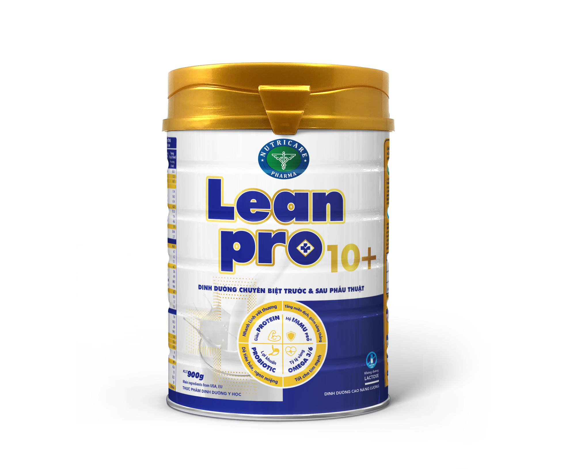 Sữa LeanPro 10+ 900g - Trước và sau Phẫu Thuật