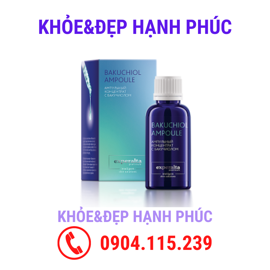 Serum dưỡng da experalta platinum bakuchiol ampoule – 30 ml/chai