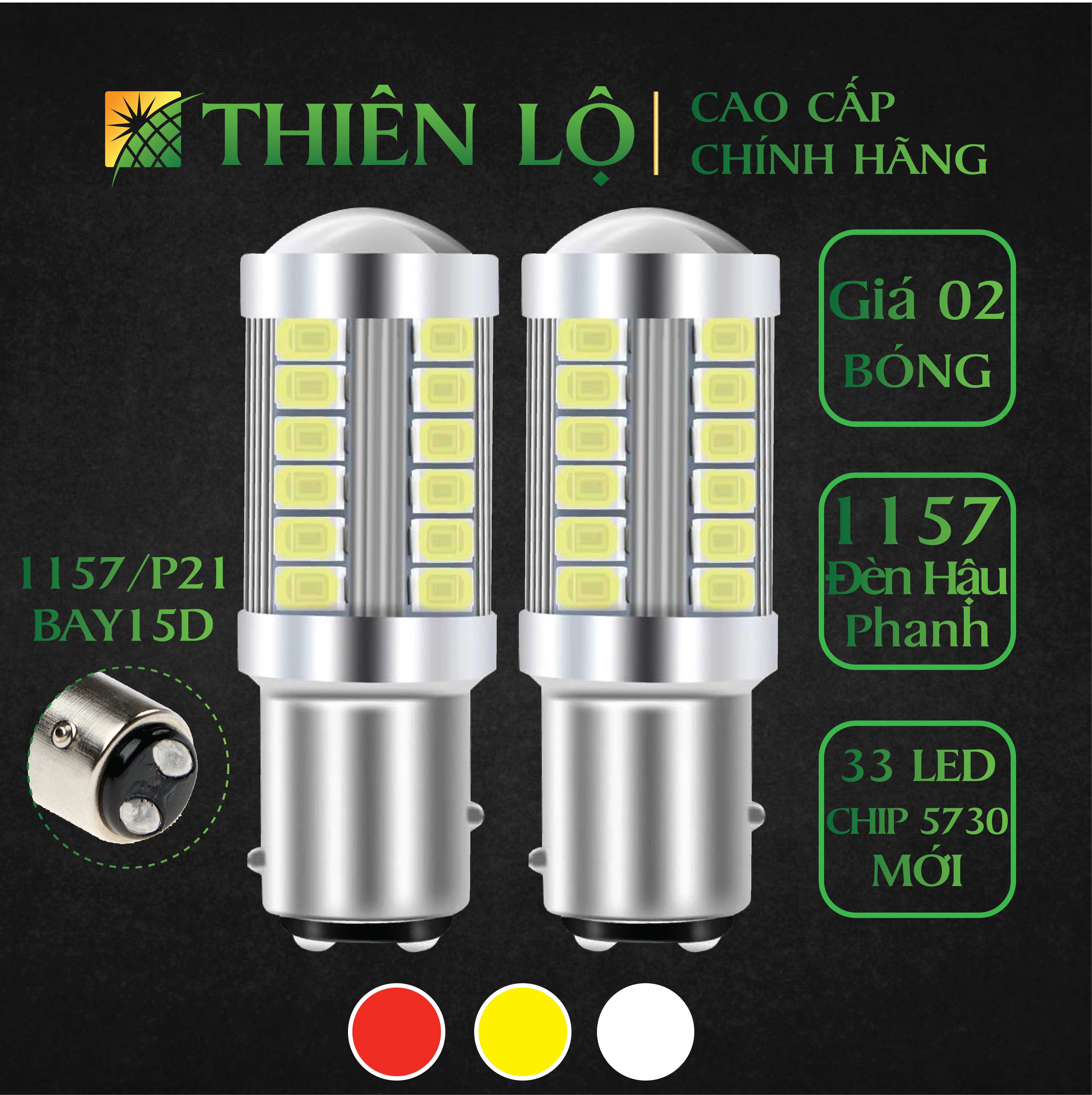 [GIÁ 2 ĐÈN][THẾ HỆ MỚI 2021] Bóng đèn led hậu 1157 P21 CHIP 5730 33 SMD siêu sáng của Thiên Lộ dành cho ô tô xe máy - Bóng đèn Cao Cấp của Thiên Lộ