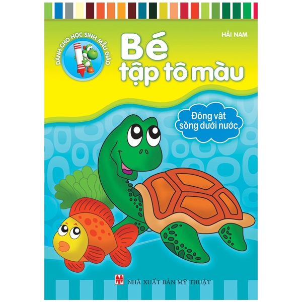 Fahasa - Bé Tập Tô Màu - Động Vật Sống Dưới Nước