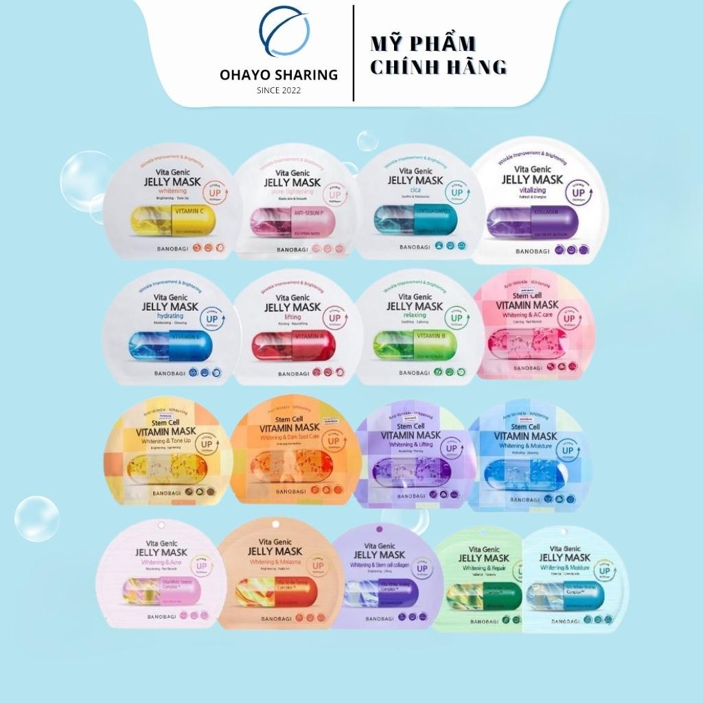 Mặt Nạ Dưỡng Da Banobagi Vita Genic Jelly Mask 30ml