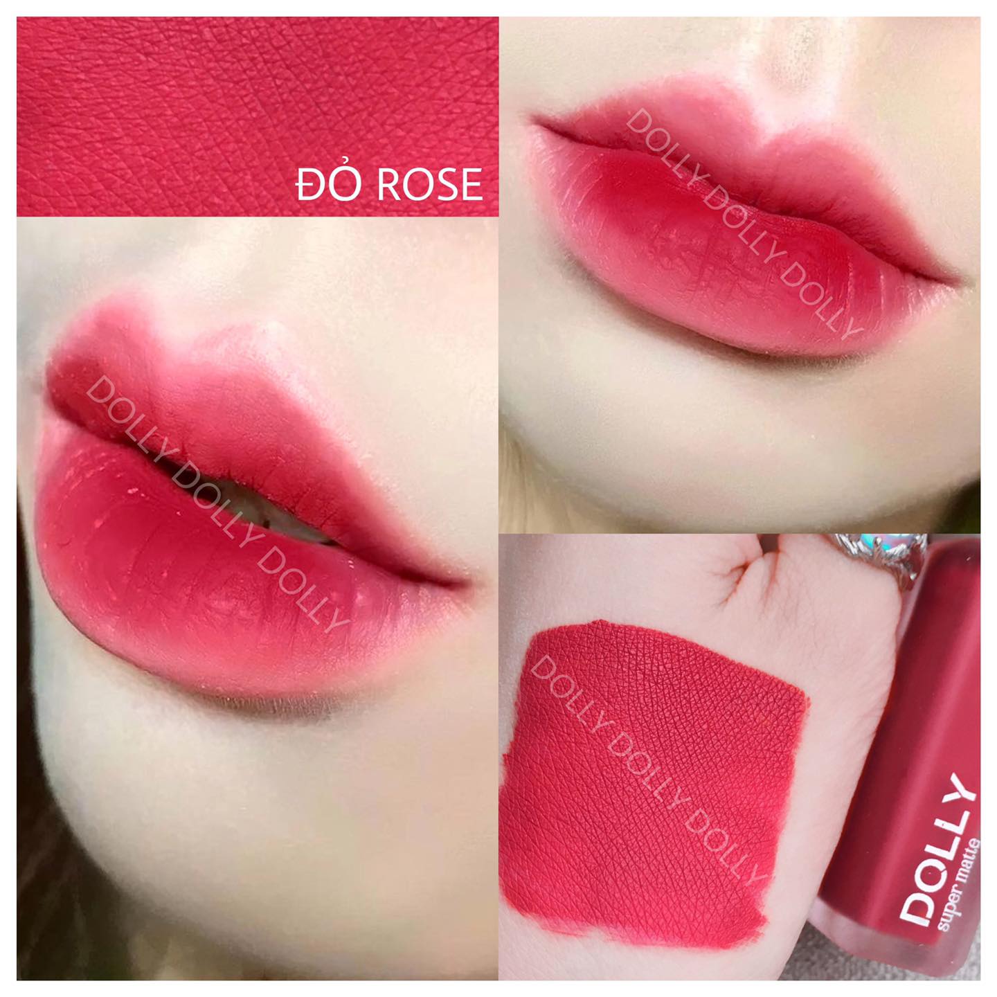 Son kem lì Dolly Super Matte chất lượng cao 