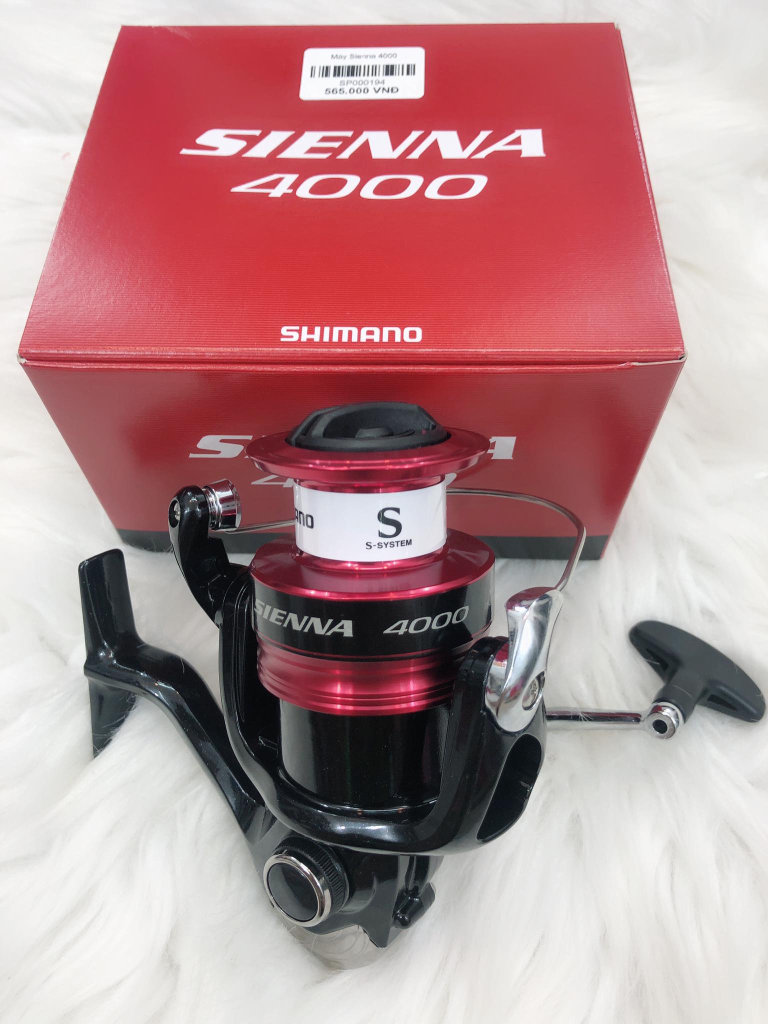 Máy câu cá shimano sienna 4000