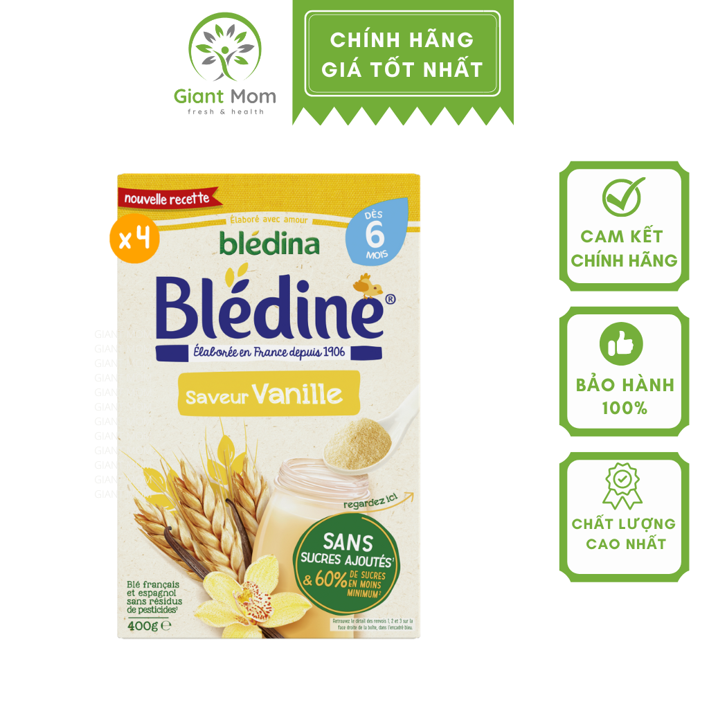 Bột lắc sữa bledina giantmom - bột pha sữa bledina nội địa pháp 400g cho trẻ từ 6 tháng - hàng chính hãng