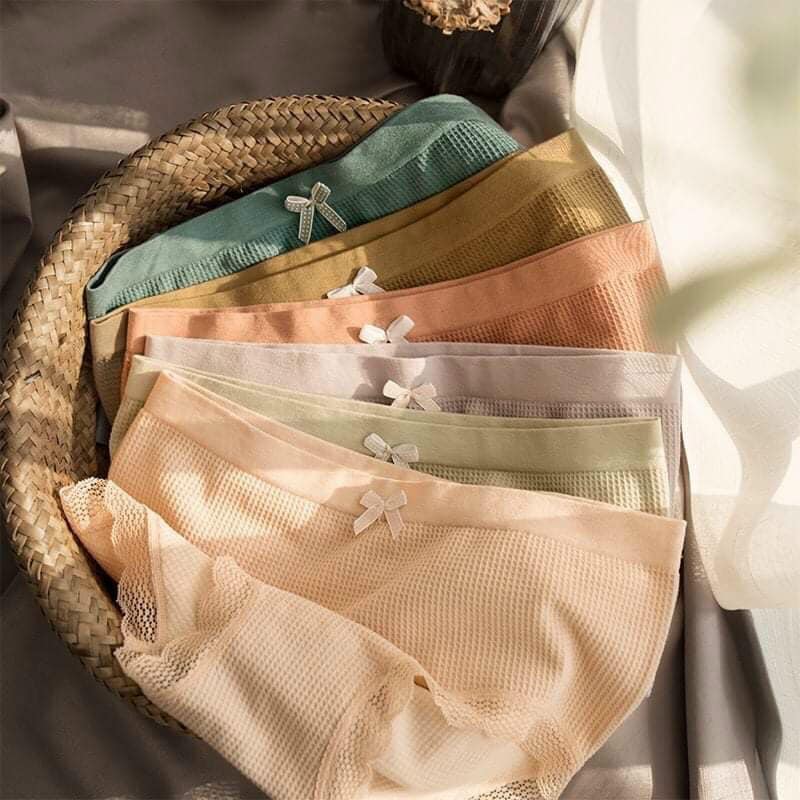 Hộp 5 quần chíp muji cotton co giãn 4 chiều mẫu 2021