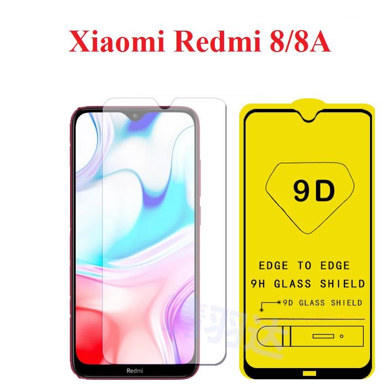 Kính cường lực Xiaomi Redmi 8 Redmi 8A - Kính 9D full màn full keo độ cứng 9H bảo vệ màn hình tối đa