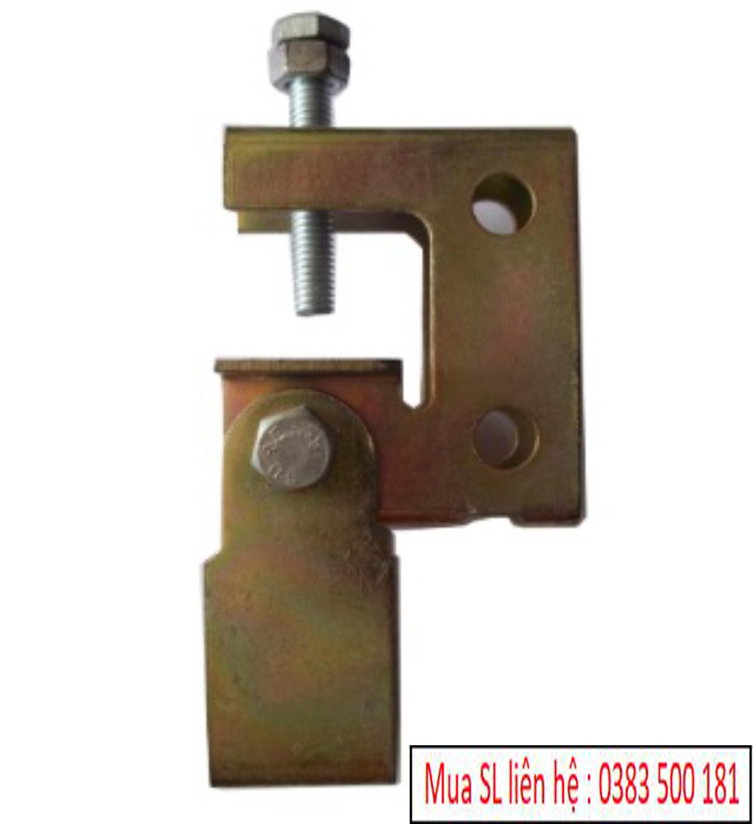 Kẹp xà gồ chữ p màu vàng m8/m10/m12