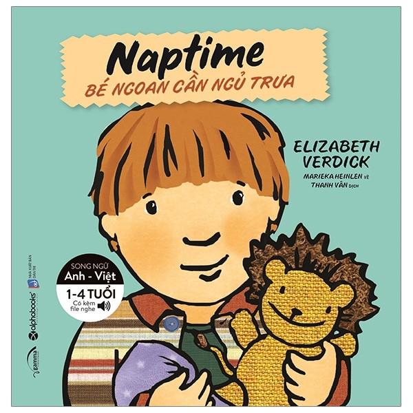 Sách-bộ sách song ngữ kỹ năng cho bé-naptime-bé ngoan cần ngủ trưa