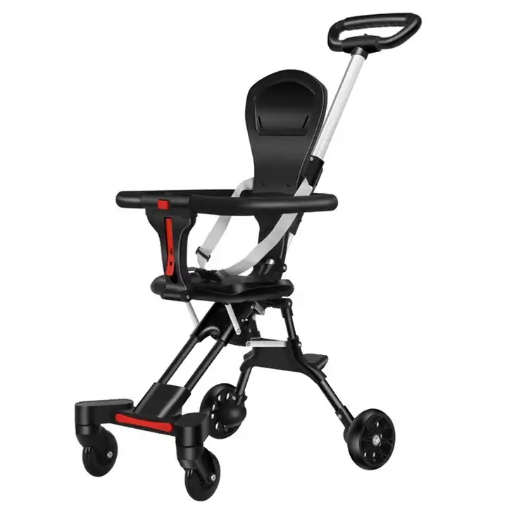 Xe đẩy em bé du lịch gấp gọn đảo chiều siêu nhẹ thoáng lưng cho bé – hàng chính hãng