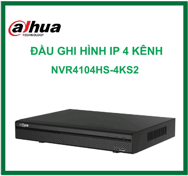 Đầu ghi hình ip nvr4104hs-4ks2 4 kênh