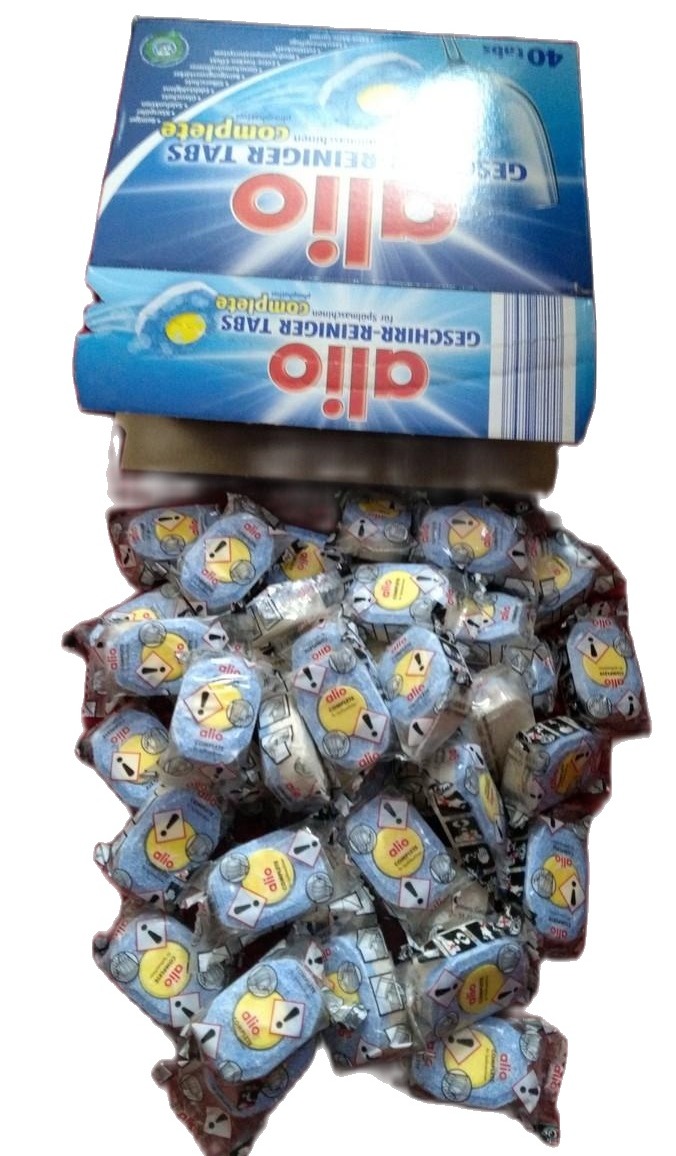 VIÊN RỬA CHÉN BÁT / LY ALIO 40 VIÊN  TỔNG HỢP 12 TRONG 1