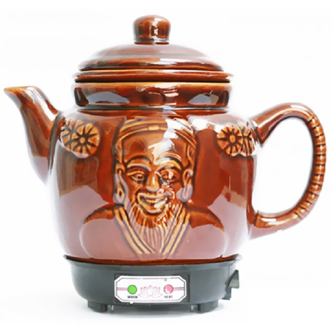 Siêu Ấm sắc thuoc bắc điện 2 chế độ tự động chuyển chế độ nấu - Gốm Bát Tràng