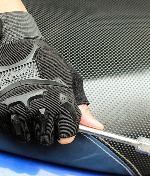 Găng tay xe máy Mechanix cụt ngón