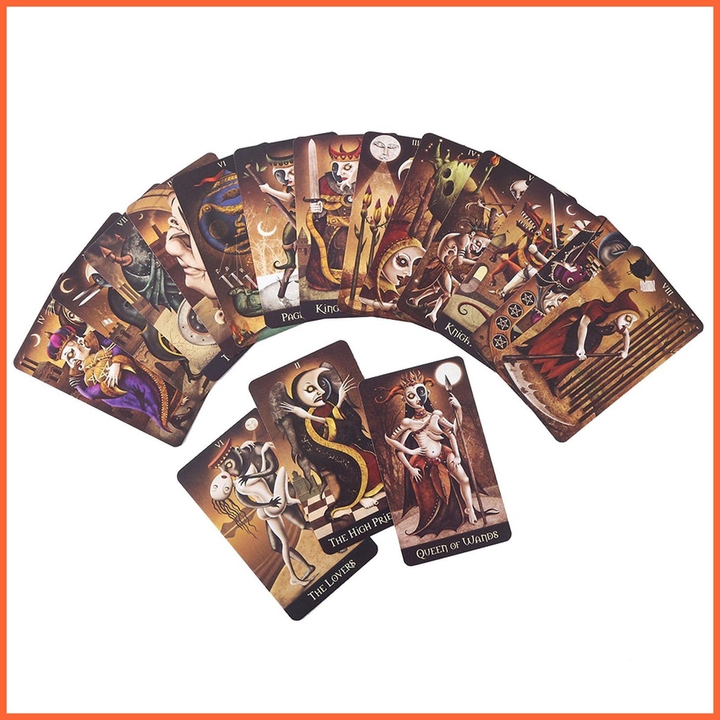 Bộ Bài Tarot In Hình Mặt Trăng