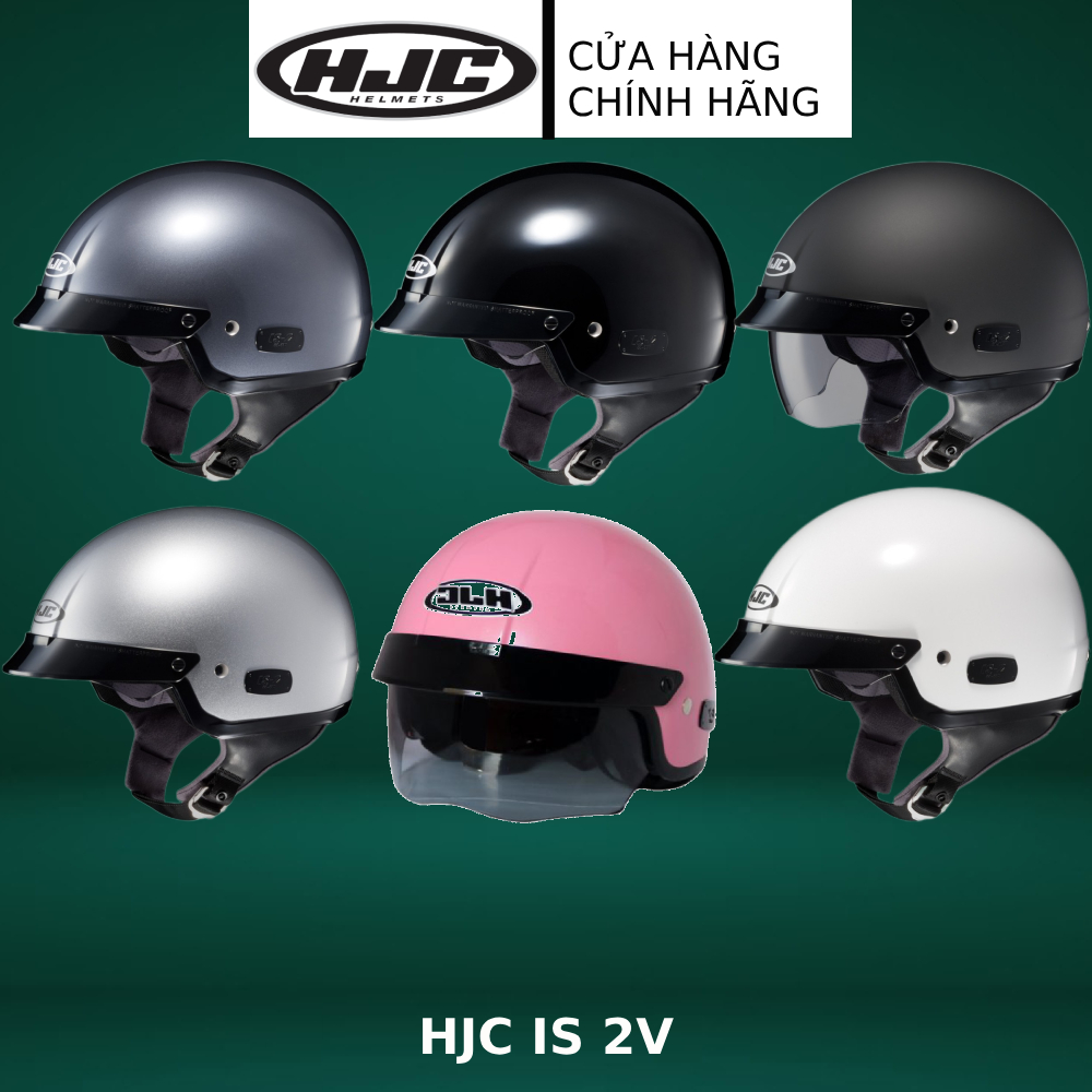 Mũ bảo hiểm kính âm hjc is 2v