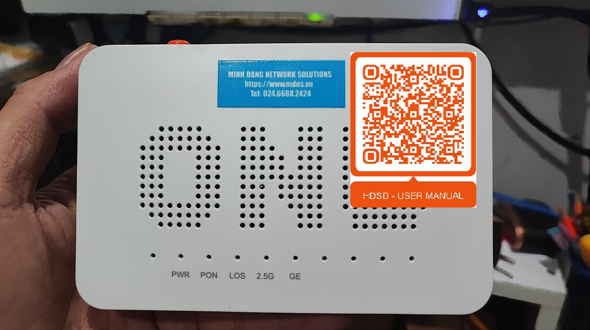 Bộ chuyển onu md39h - cổng 2.5gbps - hàng new