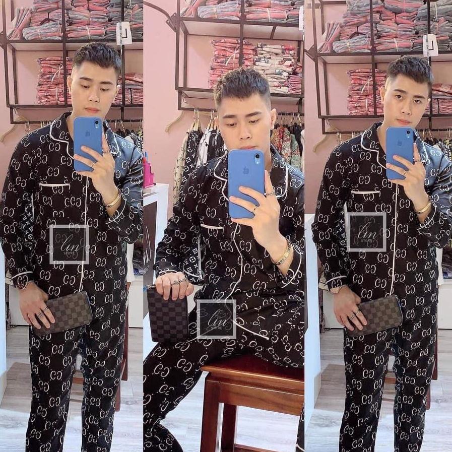 [Dang Thanh Fashion] Bộ Đồ Mặc Hè Thu Dài Tay, Bộ Pijama Cực Đẹp Cho Cả Nam Và Nữ