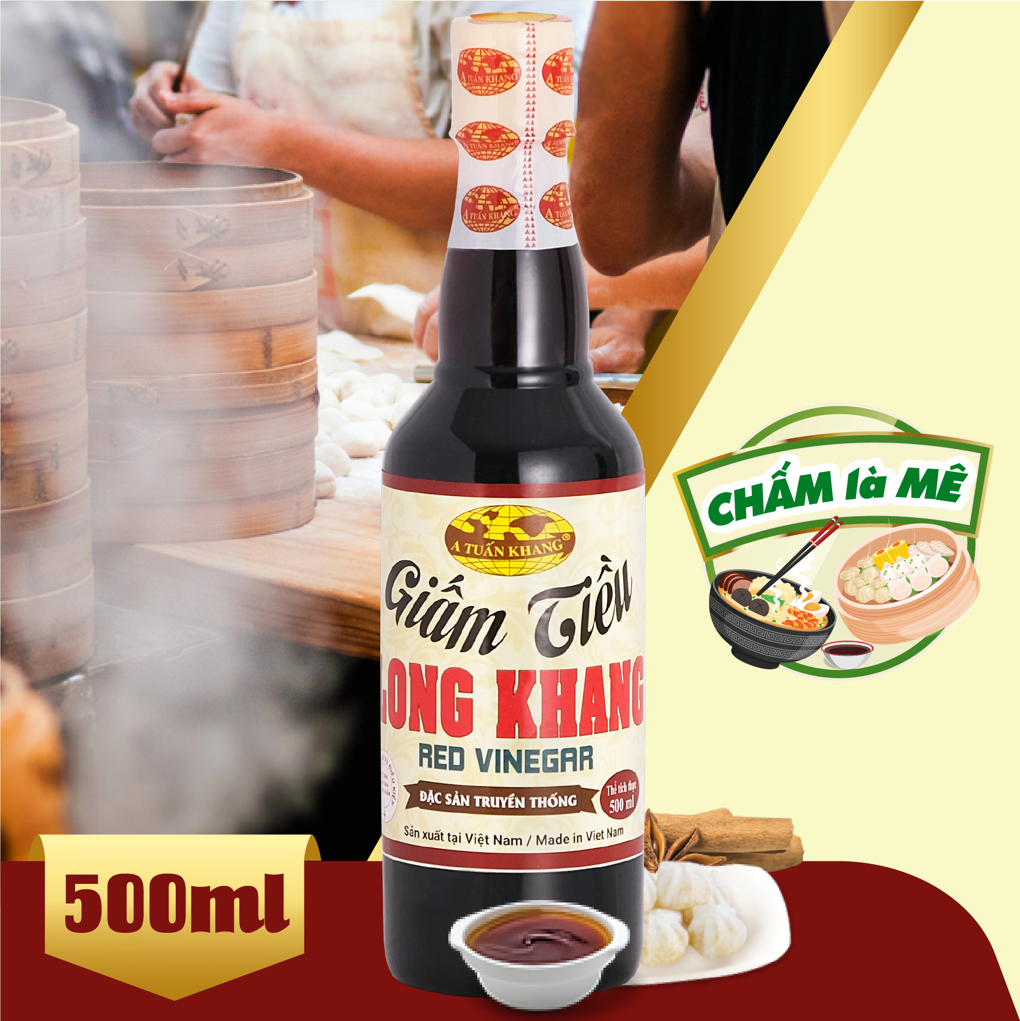 Giấm tiều Long Khang 500ML
