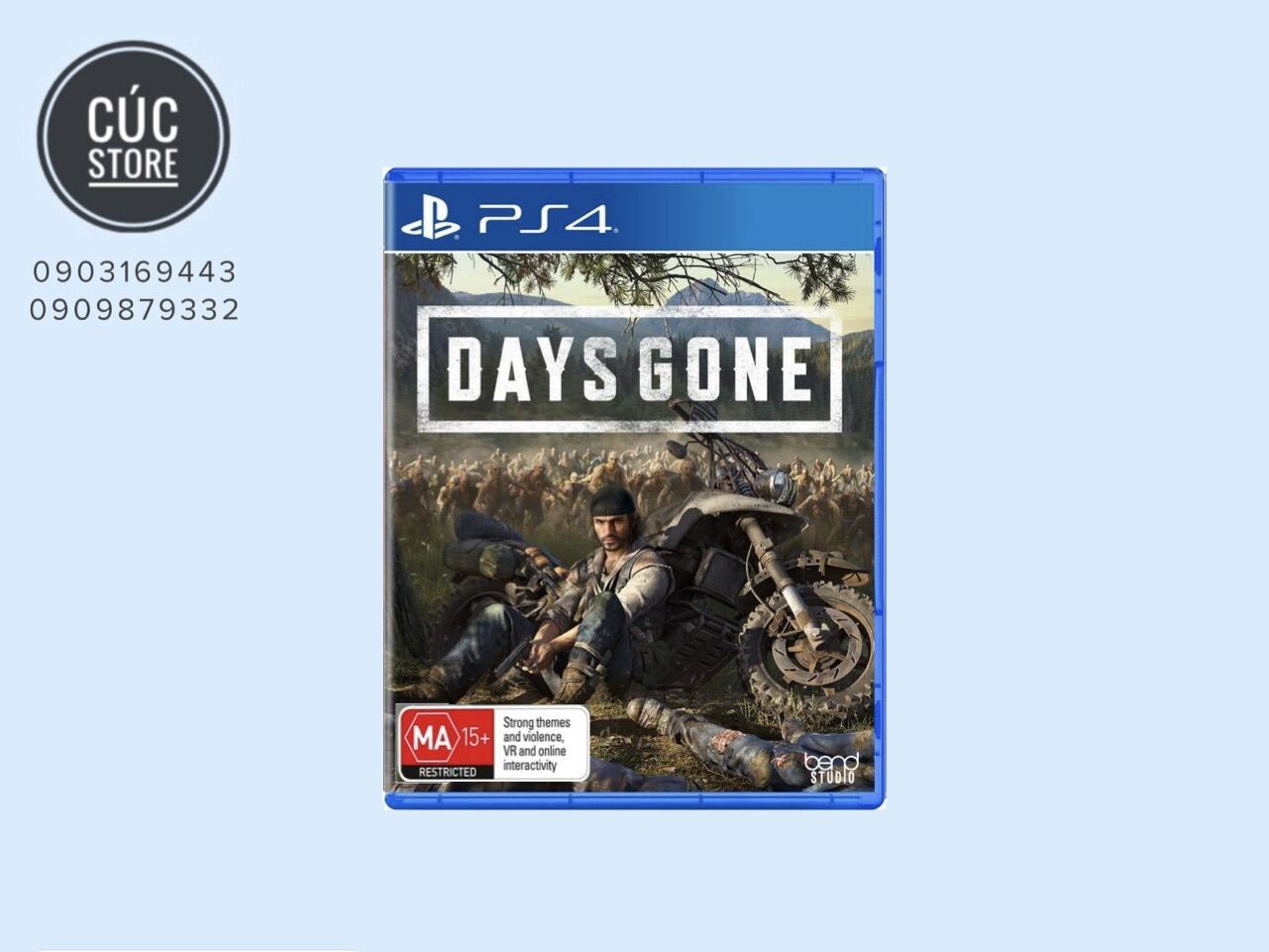 Đĩa chơi game ps4: days gone