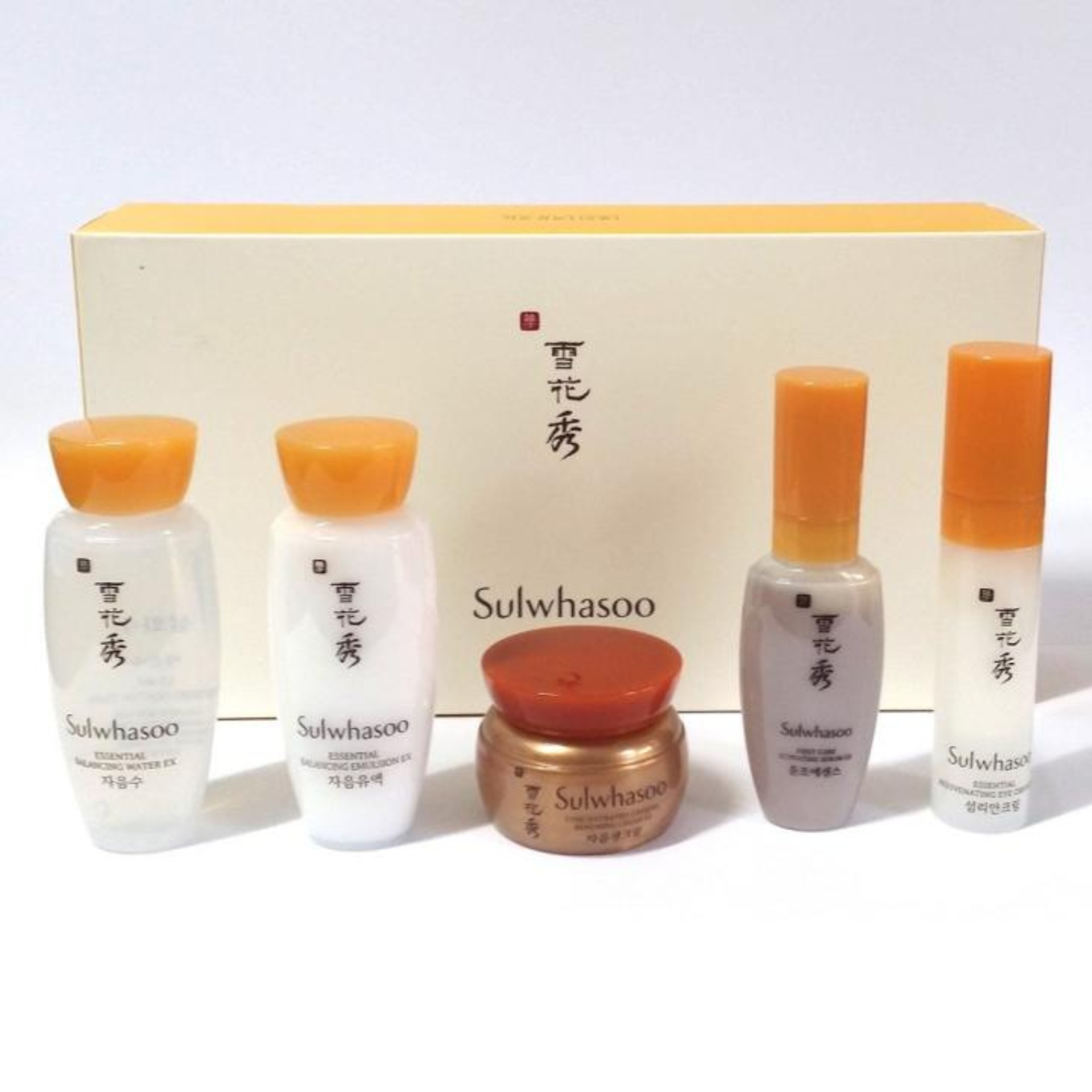 Bộ 5 sản phẩm dùng thử basic kit sulwhasoo hàn quốc luxury hl00266