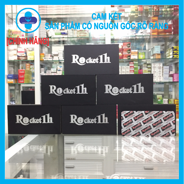 Rocket 1h - Đẳng cấp phái mạnh, giá 1 viên cắt lẻ, mỗi 6 viên sẽ đóng trong hộp gỗ sang trọng