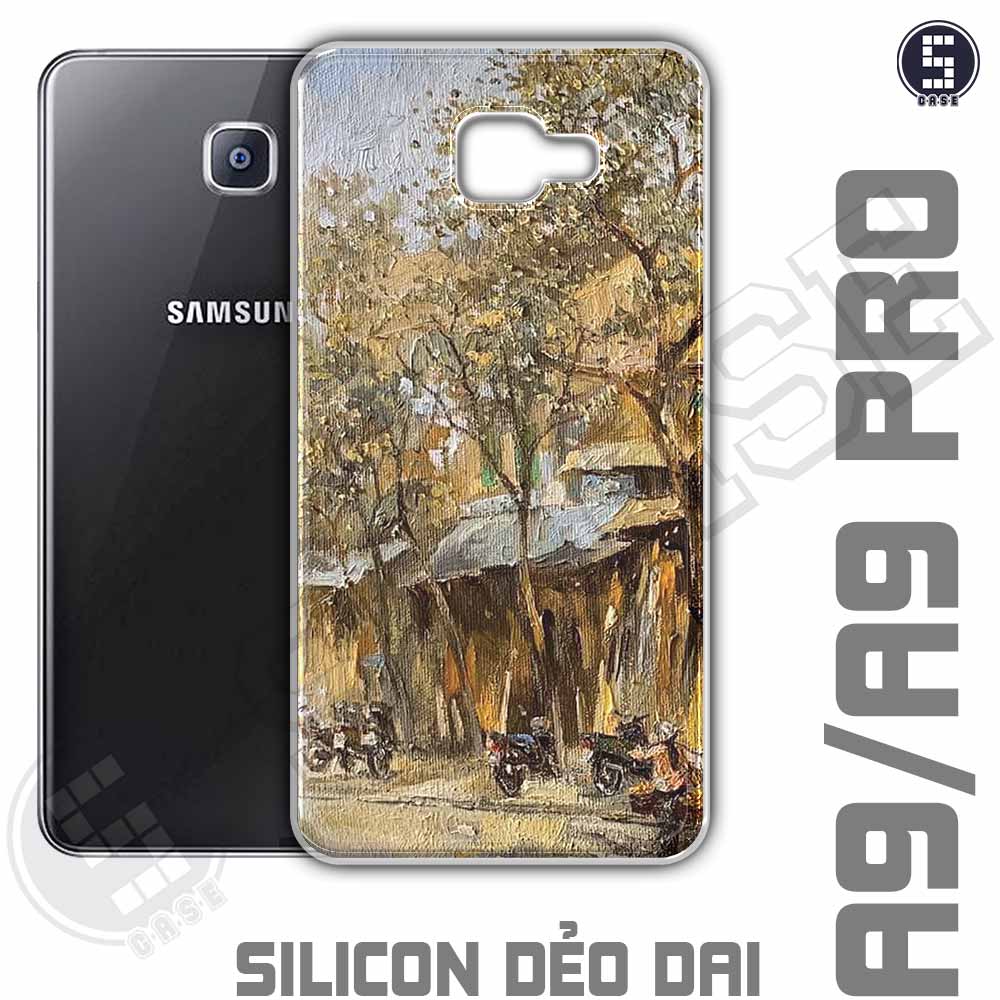 Ốp điện thoại Samsung A9 / A9 Pro (2016) Chống Shock Nhiều Mẫu Tuyển Tập 14 Phố Cổ Sơn Dầu A1526-CL14