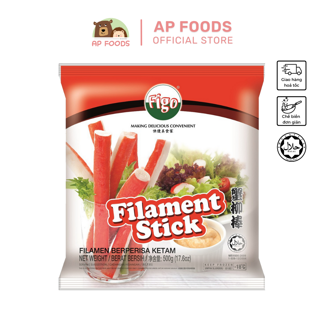 Thanh cua figo malaysia 500g - filament stick - viên thả lẩu malaysia