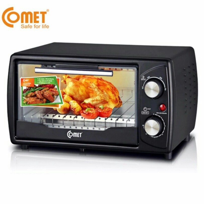 Lò nướng điện 10l comet - cm6510. thiết kế bắt mắt, phù hợp với tất cả những không gian bếp việt.