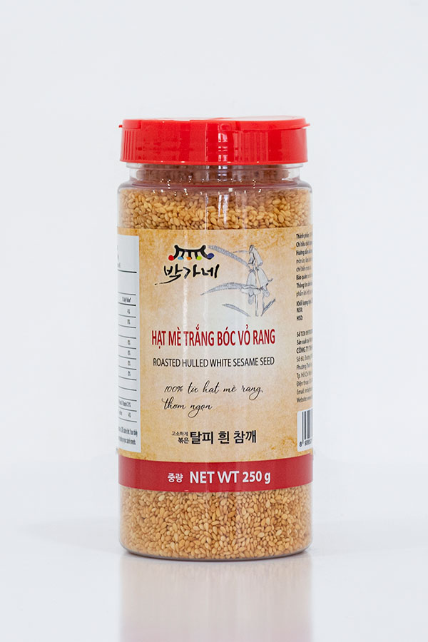 Hạt mè trắng bóc vỏ rang
