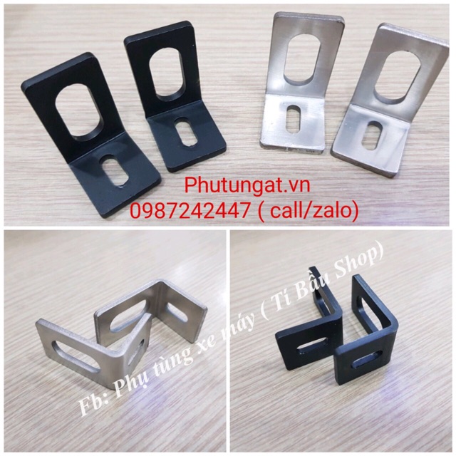 Pat gắn trợ sáng bi mini ngay ốc chân phuộc