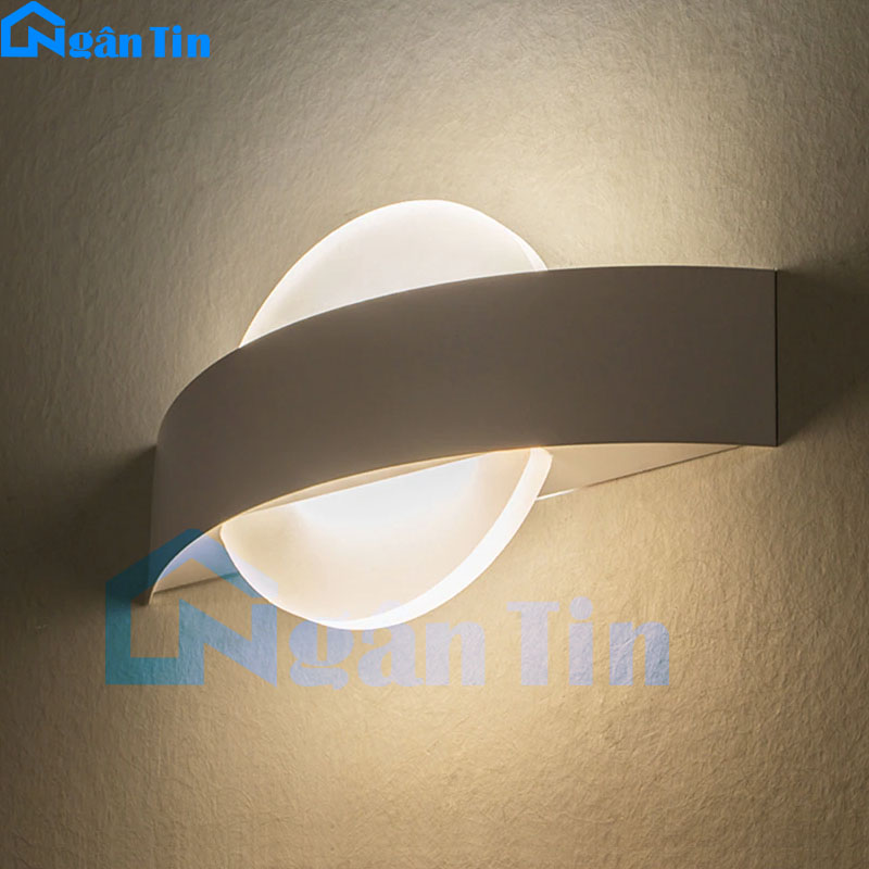 Đèn led treo tường gắn tường trong nhà cầu thang led 8w 220v gt341 ngân tin