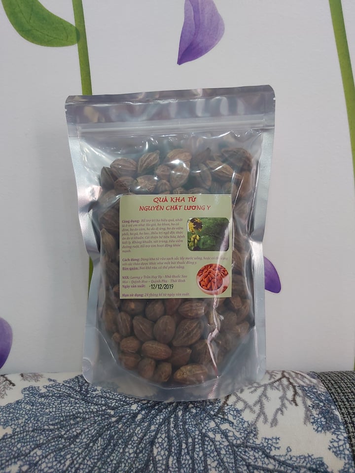 1kg quả kha tử khô Lương Y giảm ho, đau họng