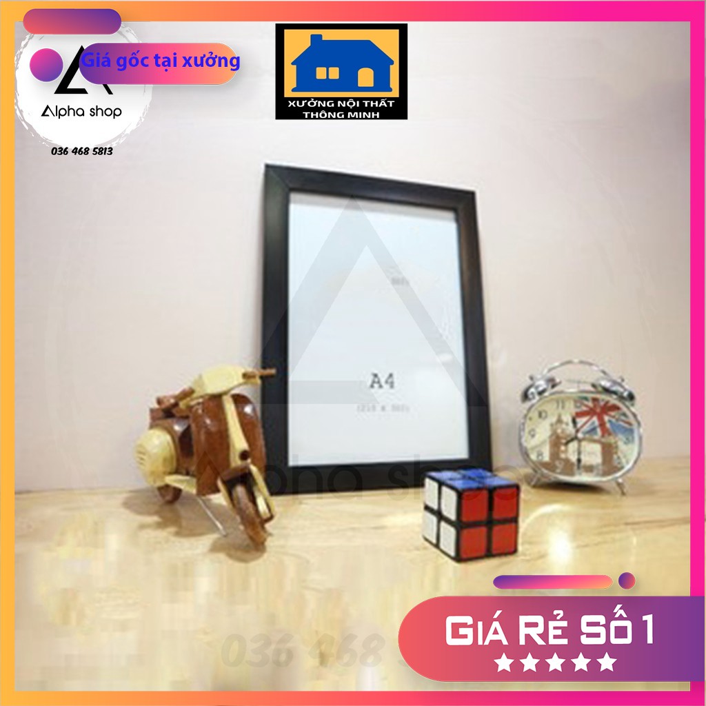 Khung Ảnh Đẹp A4 (21X30) Treo Tường Giá Rẻ
