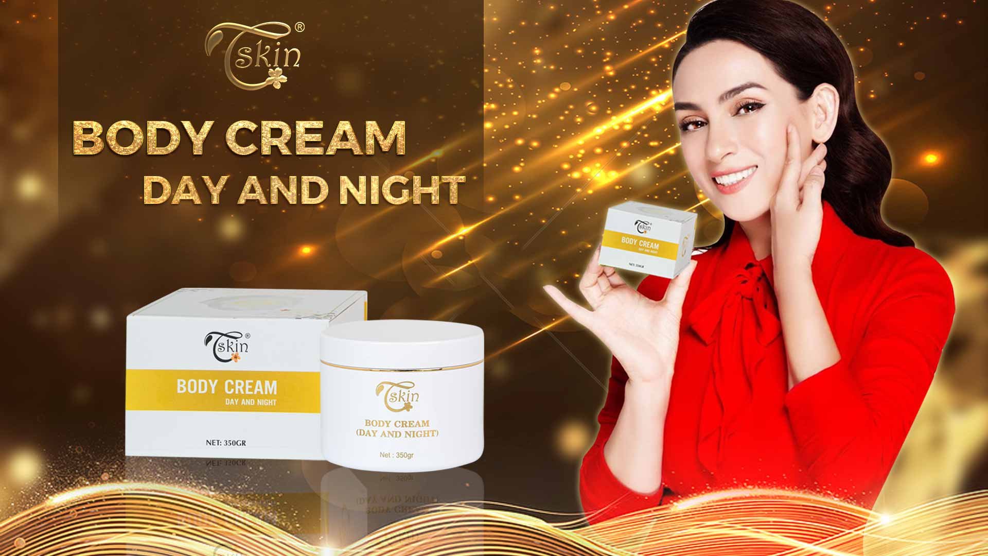 Kem body trắng da cấp tốc nano collagen Tskin dạng Lotion Hàn Quốc cao cấp