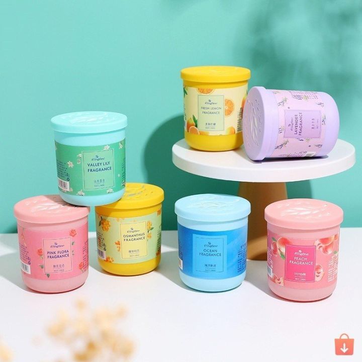 Combo 10 Sáp thơm phòng khử mùi hương hoa thiên nhiên hộp 190g