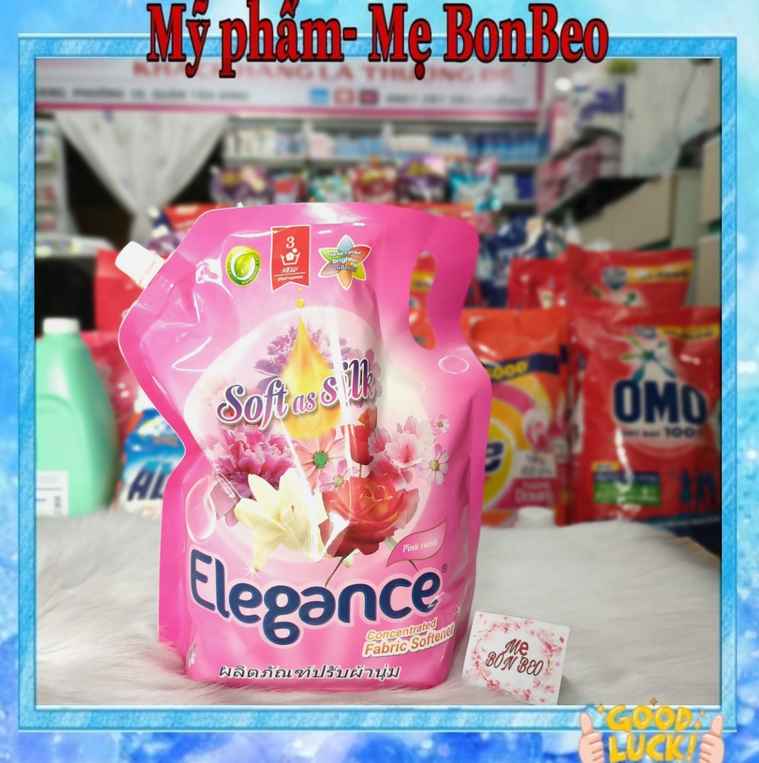 Nước xả vải Elegance Thái Lan Pink Sweet Túi 1.8 lít