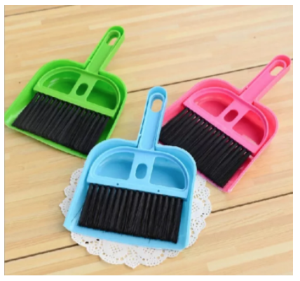 Bộ chổi quét bụi và ki hốt rác mini
