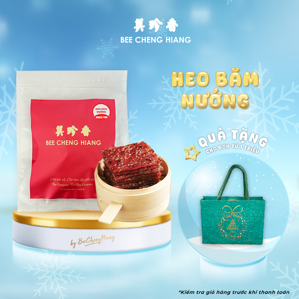 BEE CHENG HIANG | Thịt Heo Băm Nướng 100g - 300g - 500g | Minced Pork 100g - 300g - 500g - Singapore Bakkwa