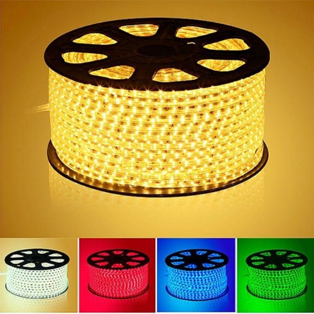 Combo 10m Đèn led dây 5050/ Màu vàng/ dây led trang trí