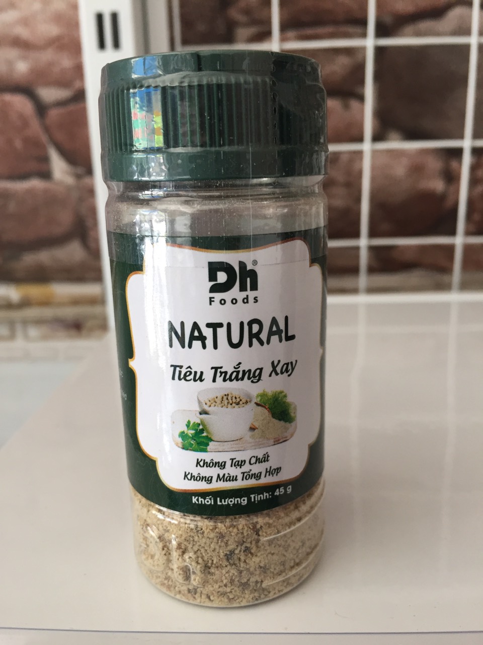 [HCM]Tiêu trắng xay 45g DH Foods