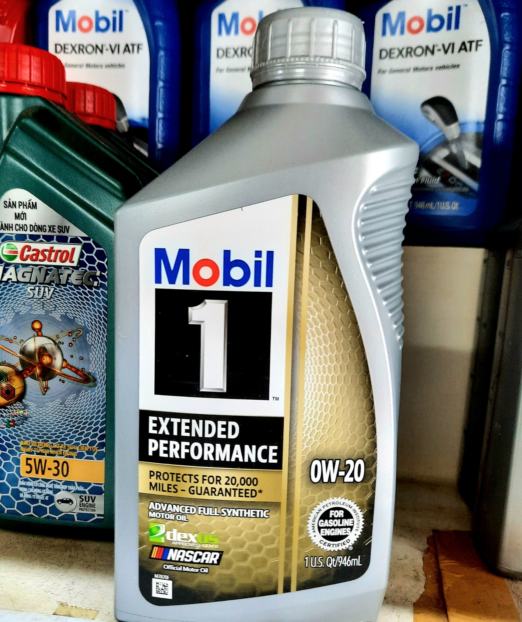 [HCM][ Nhớt tổng hợp cao cấp ] Mobil1 0W20 Extended Performance 946ml