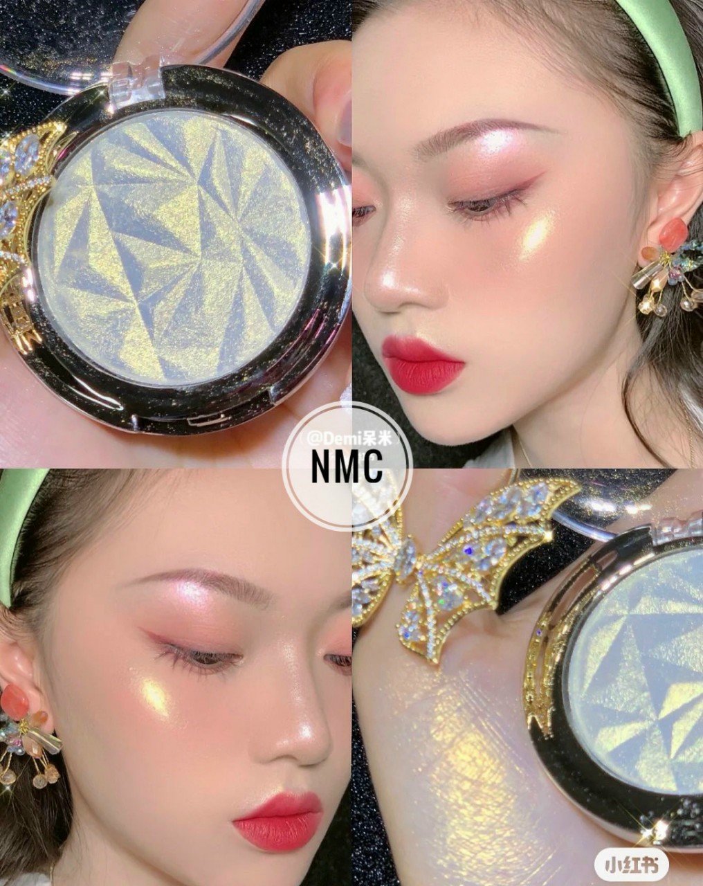 [HCM]Phấn bắt sáng Hightlight Miss Beauty Colorful