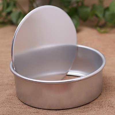 Khuôn tròn nhôm đế rời 8*20cm