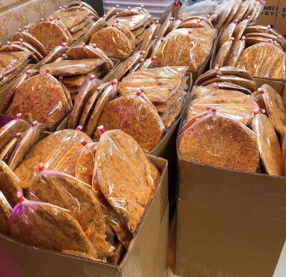 Cơm cháy chà bông Nacha Food thiên đường ăn vặt, cơm cháy siêu chà bông, siêu ruốc, to chà bá, giòn ngon rụm