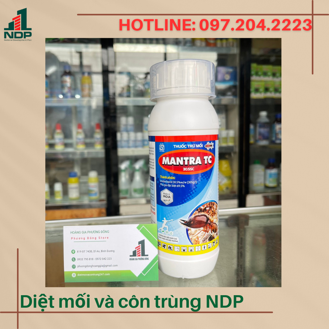 Thuốc diệt mối và phòng mối MANTA TC 30.5SC - Chai 500ml