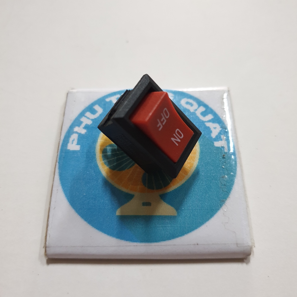Combo 3 công tắc on off 15x20mm - bập bênh 2 chân kcd1
