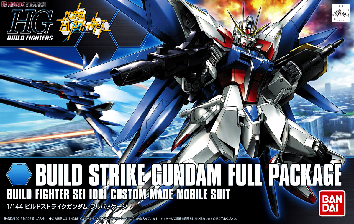 Mô hình lắp ráp Gundam Bandai HGBF 001 Build Strike Gundam Full Package [GDB]