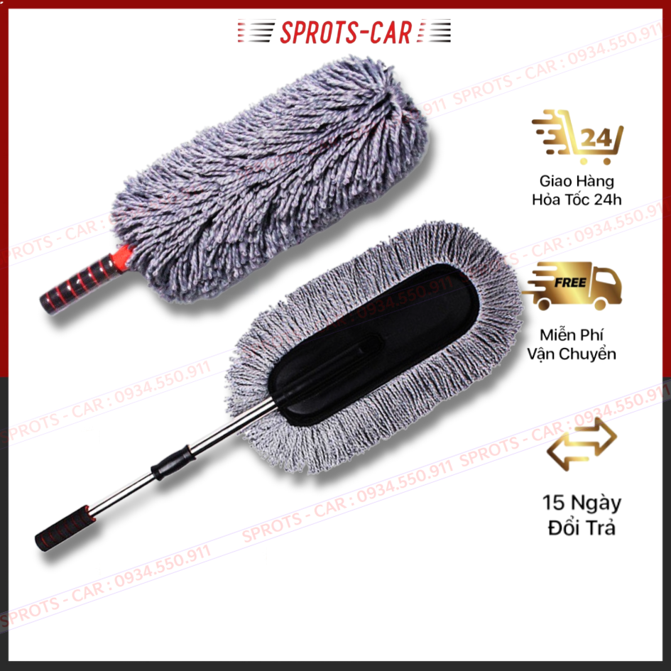 Chổi lau dẹp xe ôtô đa năng , Chổi lau xe hơi, văn phòng